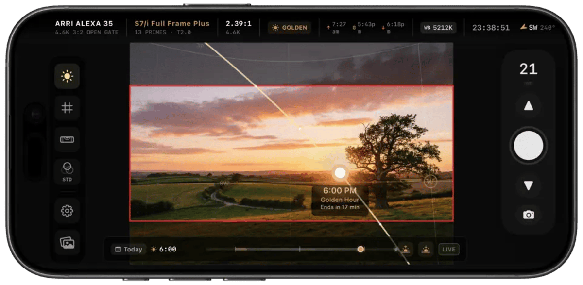 LIGHTFRAMER PRO Review: Sun-Tracking iPhone Cinema Viewfinder