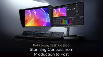 ASUS ProArt Display OLED PA32USD: A 31.5-Inch 4K QD-OLED Aimed at Broadcast and High-End Post-Production