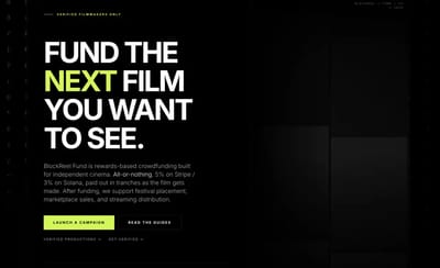 BlockReel Fund: A New Way for Filmmakers to Raise Money Without Giving Up Creative Control