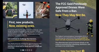 FCC Considers New Restrictions on Existing DJI Drones, Impacting Filmmakers